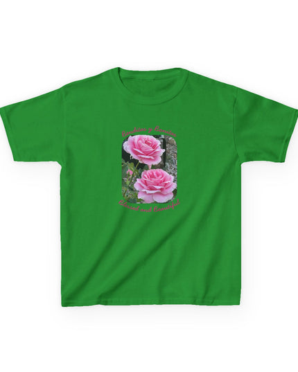 "Blessed and Beautiful" Kids Heavy Cotton Tee