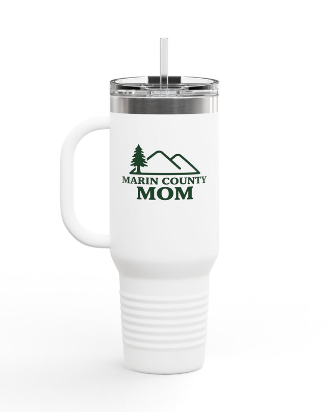 "Marin County Mom" Insulated Travel Mug, 40oz