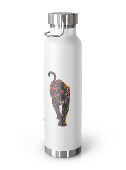 "Alebrije Panther" Copper Vacuum Insulated Bottle, 22oz