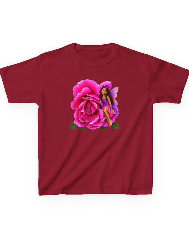 "Rose Fairy" Kids Heavy Cotton Tee
