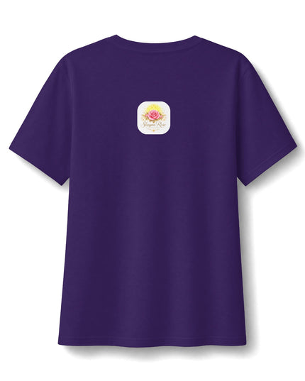 "My Father Says I am Royalty" Women's Relaxed Jersey Short Sleeve V-Neck Tee