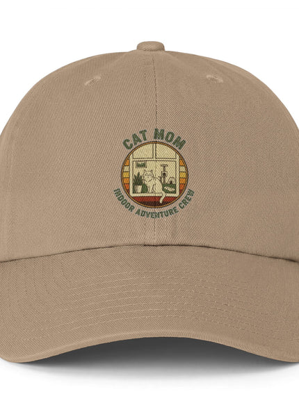 "Cat Mom Adventure Crew" Clean Up Cap