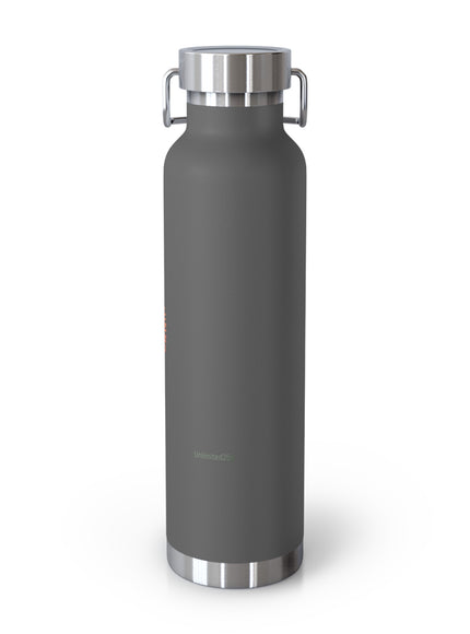 "Butterflies and Poppies Marin County, California" Copper Vacuum Insulated Bottle, 22oz