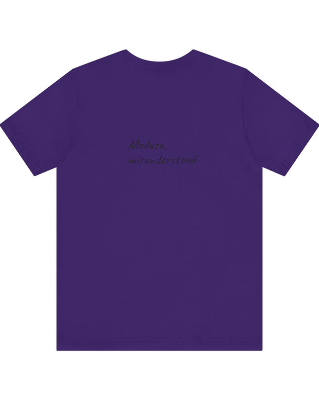 "Medusa, misunderstood" Unisex Jersey Short Sleeve Tee