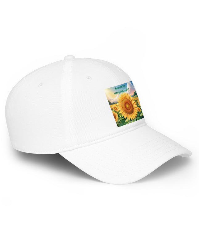 "Keep on the Sunny Side of Life" Low Profile Baseball Cap