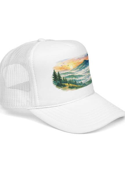 "Marin County, Where the Hills Meet the Sky" Foam Trucker Hat
