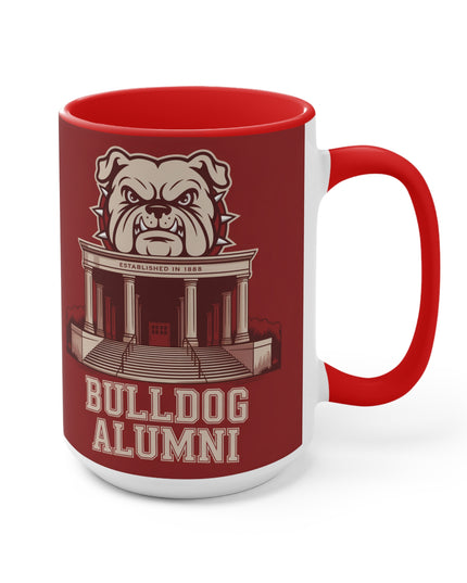 "Bulldog Alumni " Accent Mug