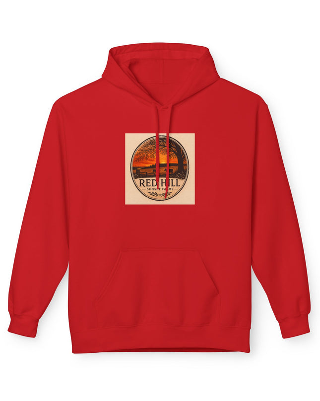 "Red Hill Sunset Farms" Unisex Midweight Softstyle Fleece Hoodie