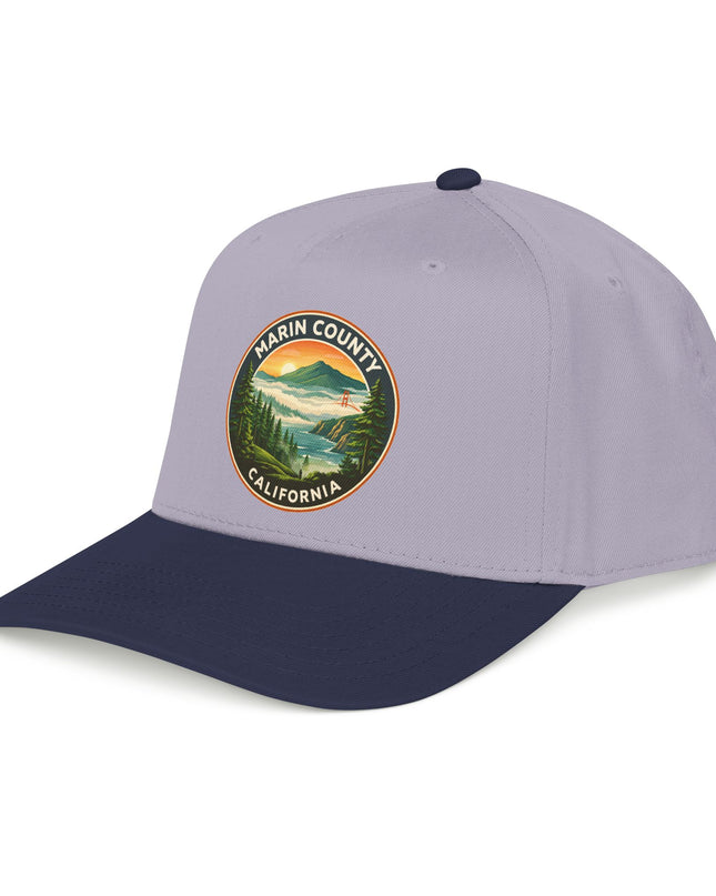 "Marin County, Above the Fog" Mid Profile Baseball Cap
