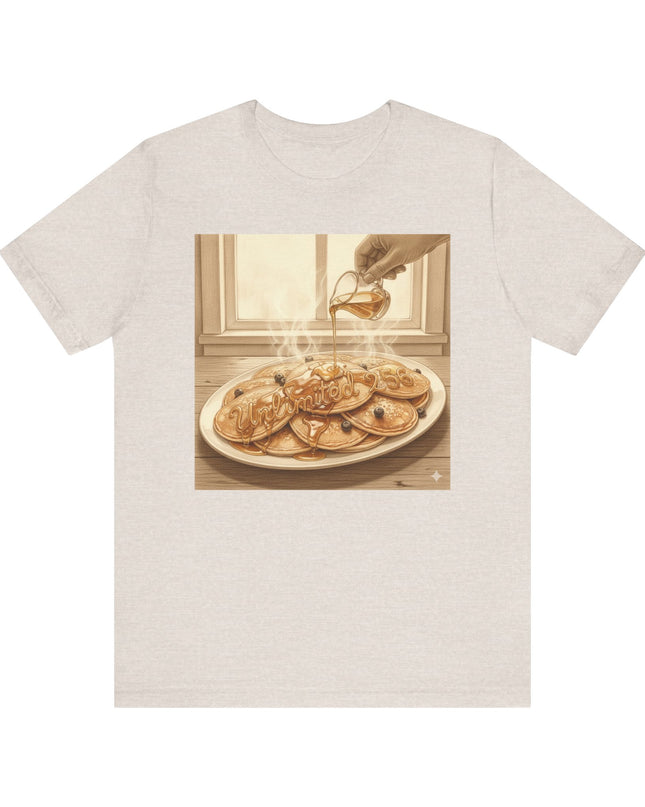 "Pancakes with Syrup" Unlimited 256 Unisex Jersey Short Sleeve Tee
