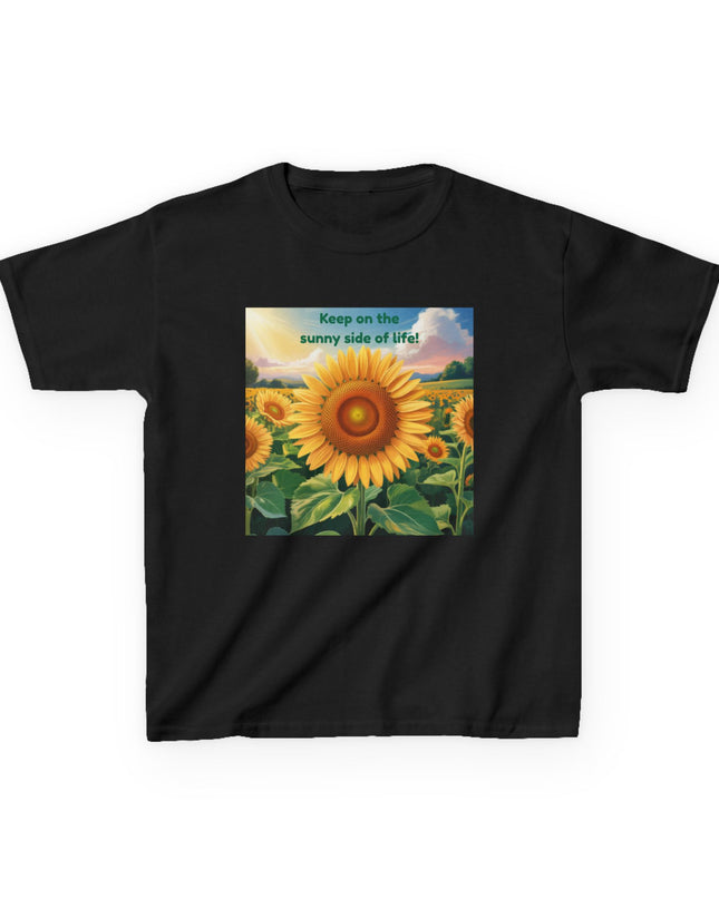 "Keep on the Sunny Side of Life" Kids Heavy Cotton Tee