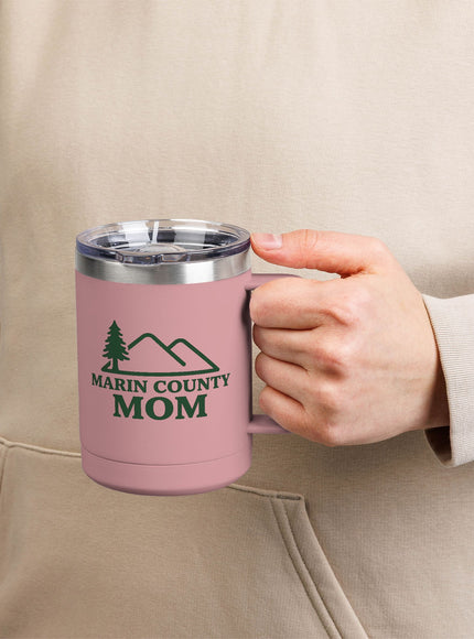 "Marin Country Mom" Coffee Mug Tumbler, 15oz