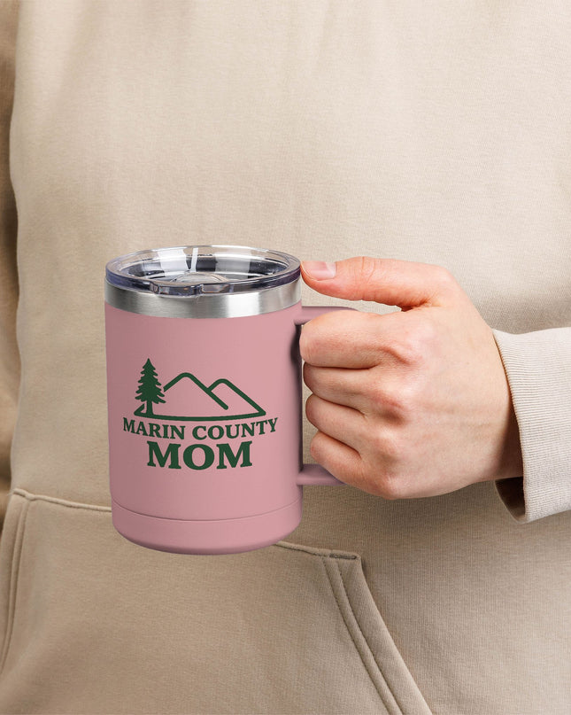 "Marin Country Mom" Coffee Mug Tumbler, 15oz