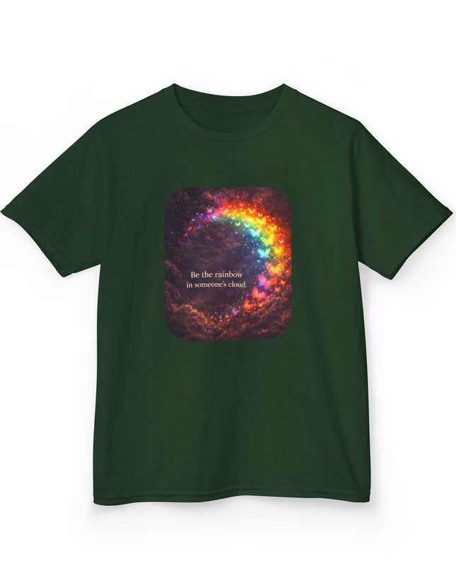 "Be the Rainbow in Someone's Cloud" Kids Heavy Cotton Tee