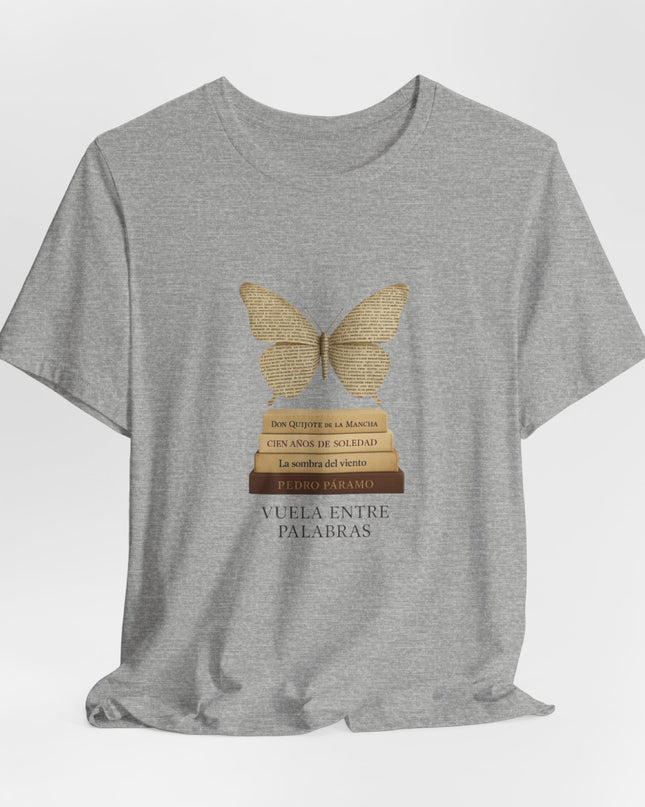 "Vuela entre Palabras" Unisex Jersey Short Sleeve Tee
