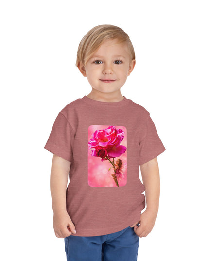 "Fairy Rose" Toddler Short Sleeve Tee