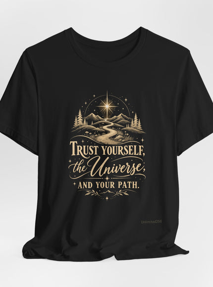 "Trust Yourself" Unisex Jersey Short Sleeve Tee