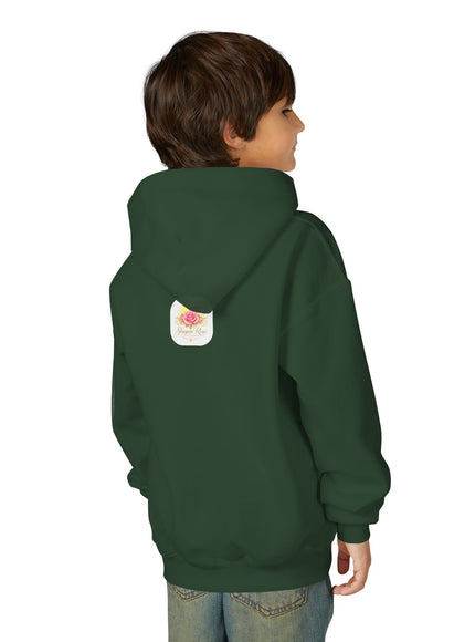 "My Mother Says I am Royalty" Youth Heavy Blend Hooded Sweatshirt