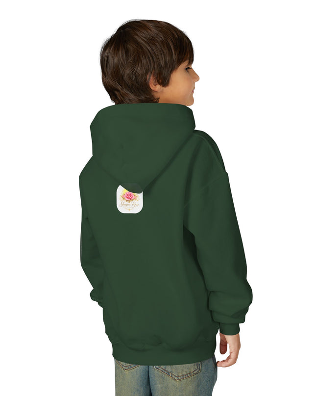 "My Mother Says I am Royalty" Youth Heavy Blend Hooded Sweatshirt