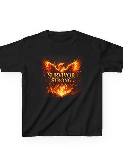 "Survivor Strong" Kids Heavy Cotton Tee