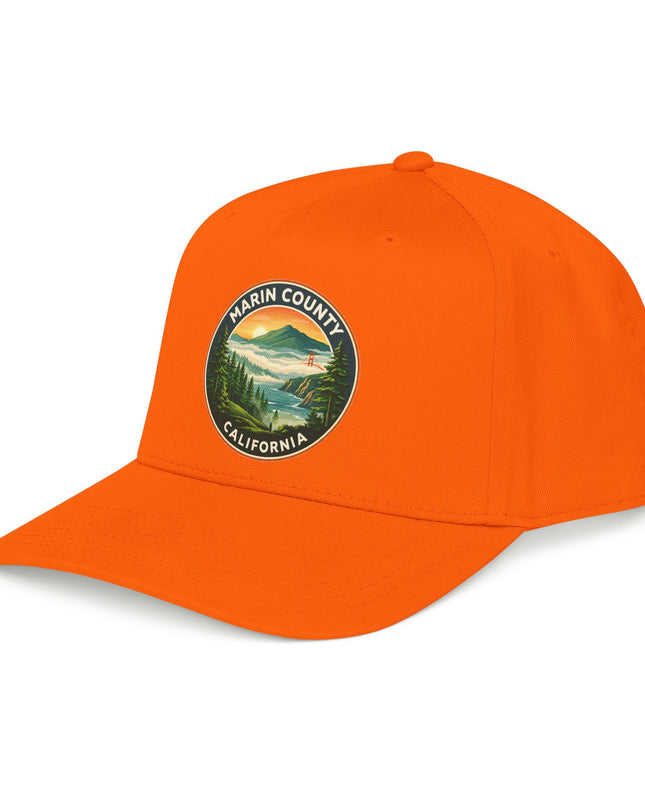 "Marin County, Above the Fog" Mid Profile Baseball Cap