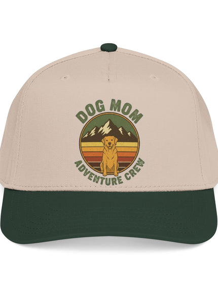 "Dog Mom" Mid Profile Baseball Cap