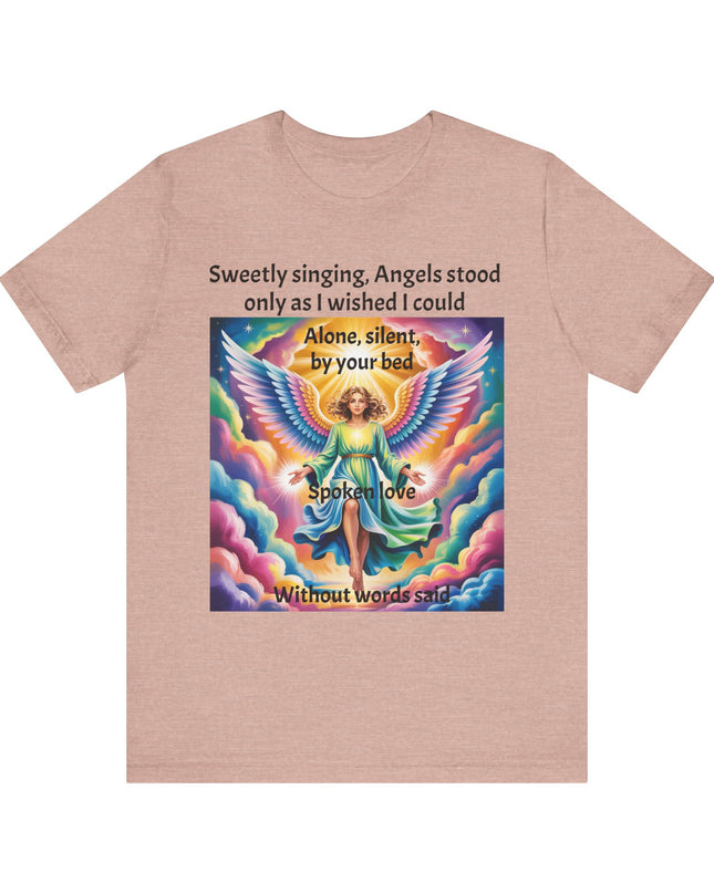 "Sweetly Singing, Angels Stood" Women's Soft Jersey Tee