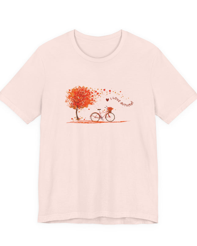 "I Love Autumn" Unisex Jersey Short Sleeve Tee