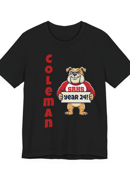 "Coleman - Year 24!" Unisex Jersey Short Sleeve Tee