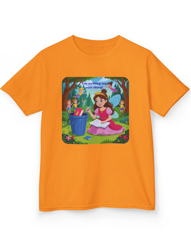 "I'm Writing my Own Story!" Kids Heavy Cotton Tee