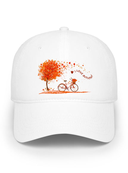 "I Love Autumn" Low Profile Baseball Cap