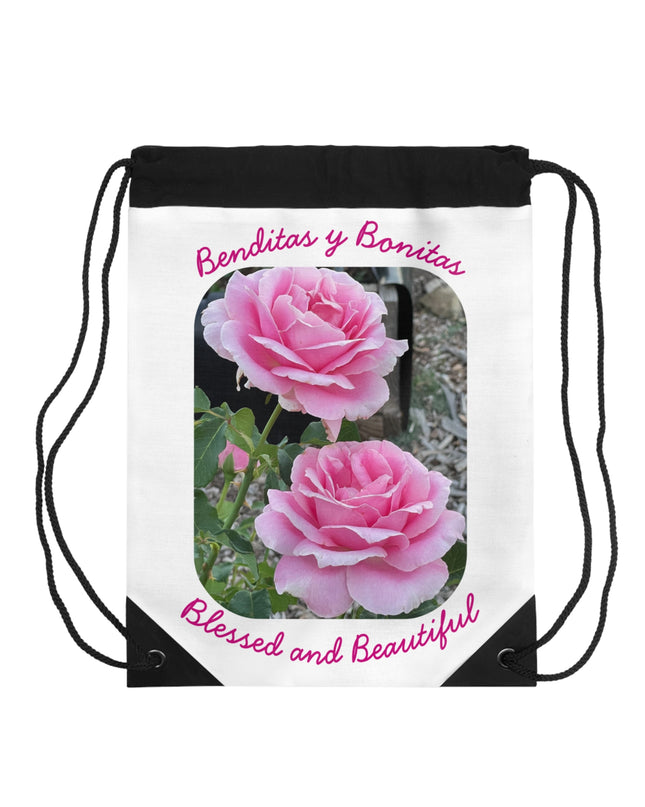 "Blessed and Beautiful" Drawstring Bag