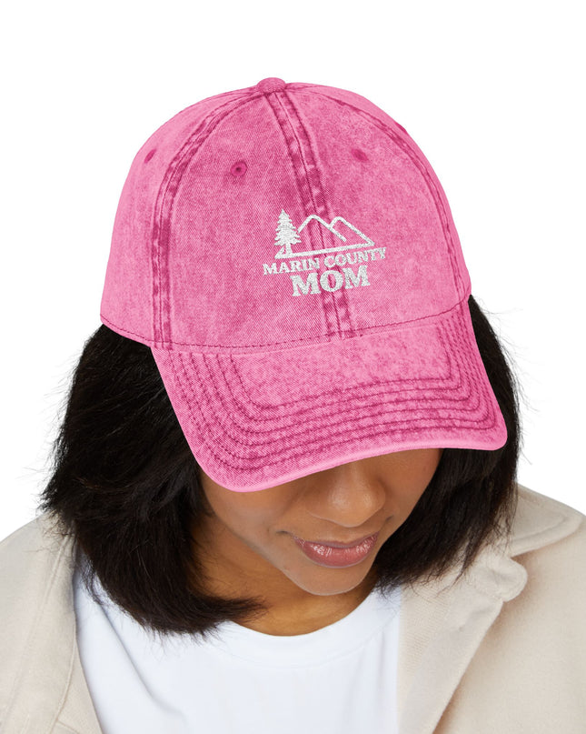 "Marin County Mom" Vintage Cap (Embroidery)