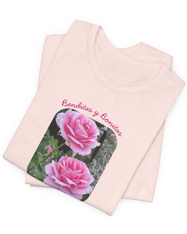 "Blessed and Beautiful" Unisex Jersey Short Sleeve Tee