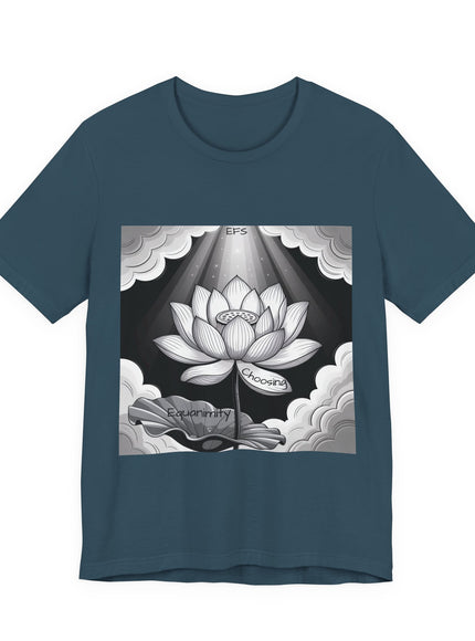 "Choosing Equanimity, EFS (Energy for Success)" Unisex Jersey Short Sleeve Tee