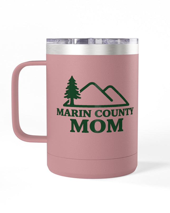 "Marin Country Mom" Coffee Mug Tumbler, 15oz