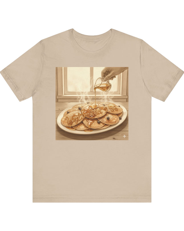 "Pancakes with Syrup" Unlimited 256 Unisex Jersey Short Sleeve Tee
