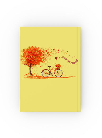 "I Love Autumn" Hardback Journal