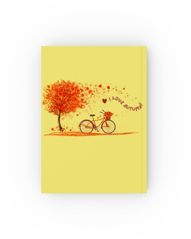 "I Love Autumn" Hardback Journal