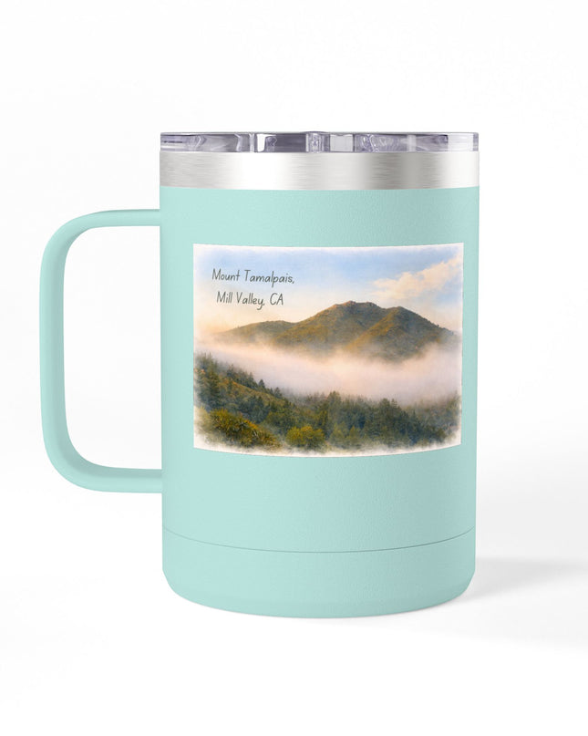 "Mount Tamalpais, Mill Valley, California" Coffee Mug Tumbler, 15oz