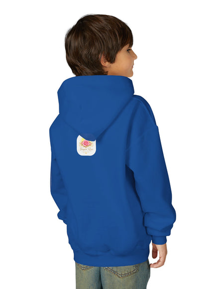 "My Mother Says I am Royalty" Youth Heavy Blend Hooded Sweatshirt