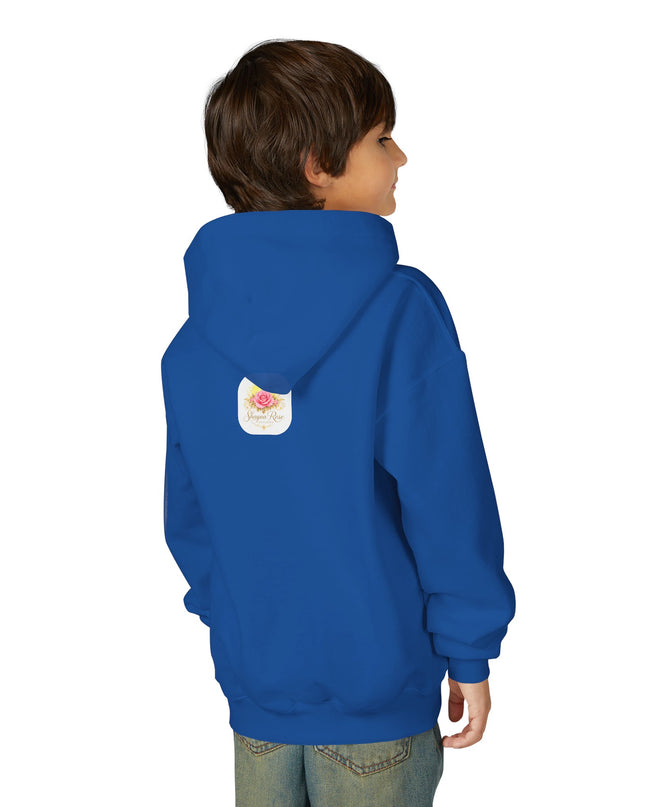 "My Mother Says I am Royalty" Youth Heavy Blend Hooded Sweatshirt