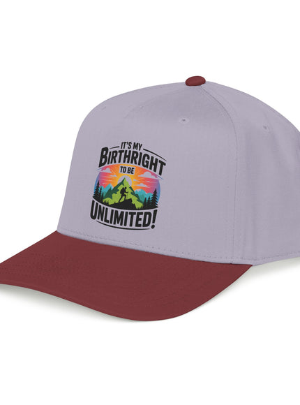 "It's my Birthright to be Unlimited" Mid Profile Baseball Cap