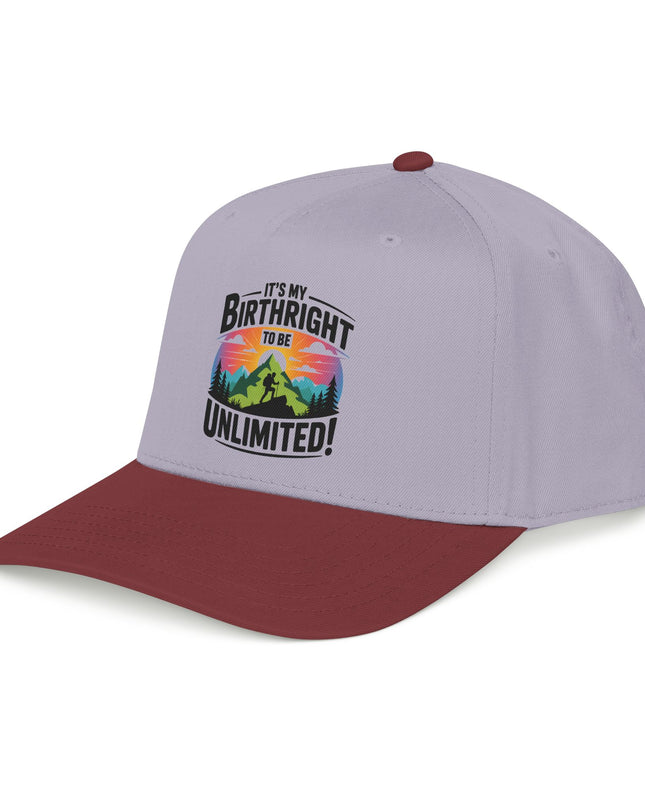 "It's my Birthright to be Unlimited" Mid Profile Baseball Cap