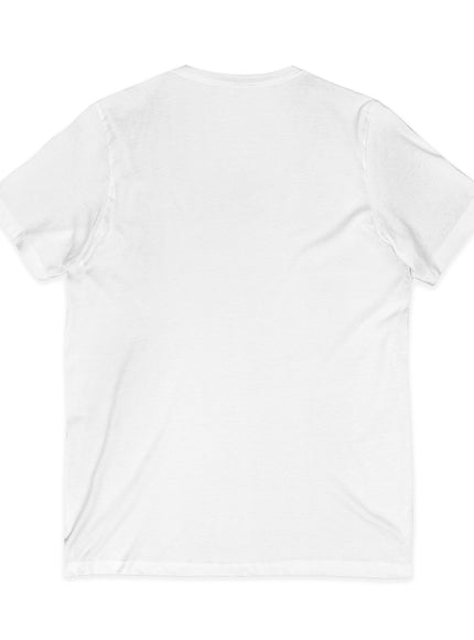 "Marin County, Above the Fog - no text" Unisex Jersey Short Sleeve V-Neck Tee