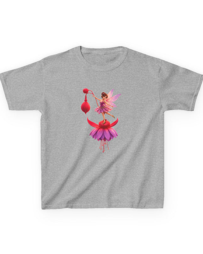 "Fuchsia Fairy" Kids Heavy Cotton Tee