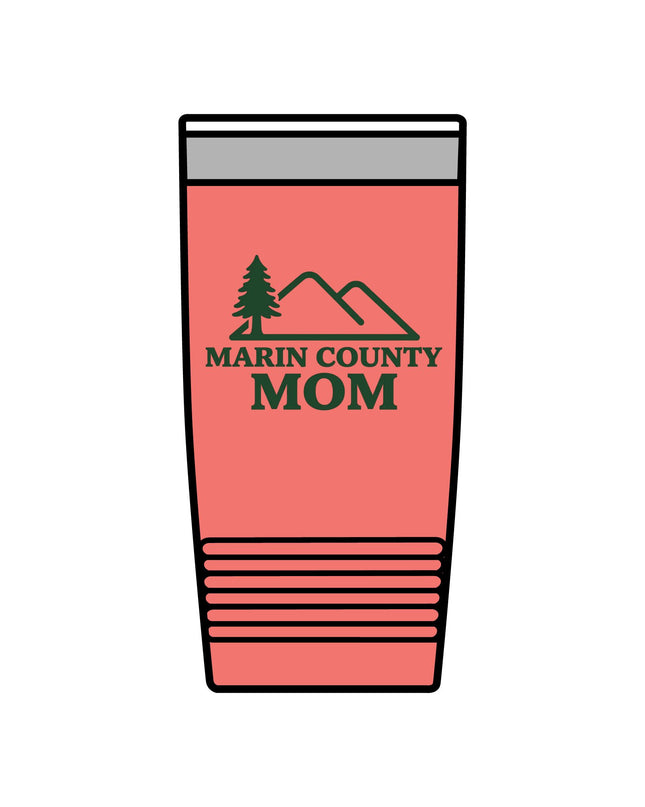 "Marin Country Mom" Insulated Tumbler, 20oz
