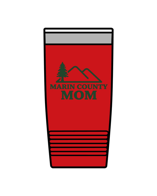 "Marin Country Mom" Insulated Tumbler, 20oz