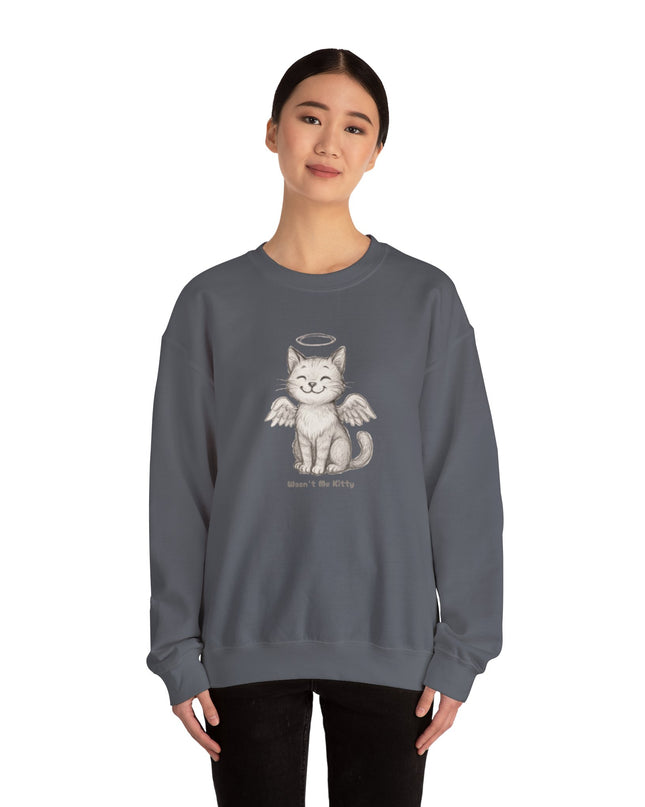 "Wasn't Me Kitty" Unisex Sweatshirt