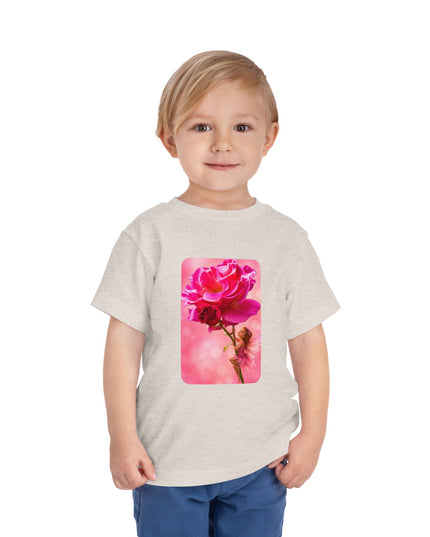 "Fairy Rose" Toddler Short Sleeve Tee